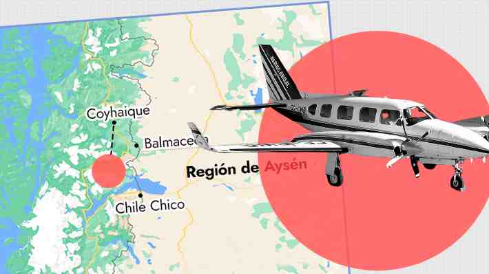 Tragedia en Aysén: Cómo era la avioneta accidentada en Coyhaique y cuál era el trayecto que realizaba