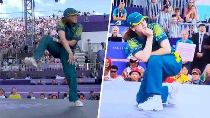 El lío en Australia por la rutina de breakdance de Rachael Gunn que sacó cero puntos en París 2024