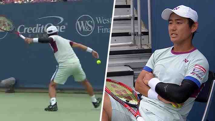 El día de furia del japonés Yoshihito Nishioka, 51 del mundo, en el Masters 1.000 de Cincinnati