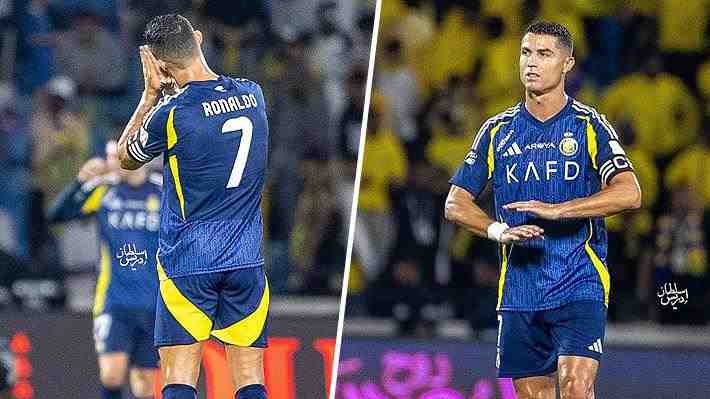 La furia de Cristiano Ronaldo en Arabia Saudita tras perder otra final: Se quejó de sus compañeros y los hinchas rivales lo molestaron con Messi