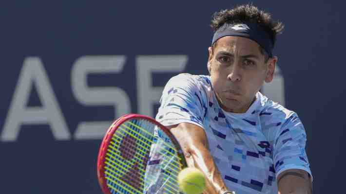 Alejandro Tabilo vive desastrosa jornada y pierde en sets corridos ante el 78 del mundo en el US Open