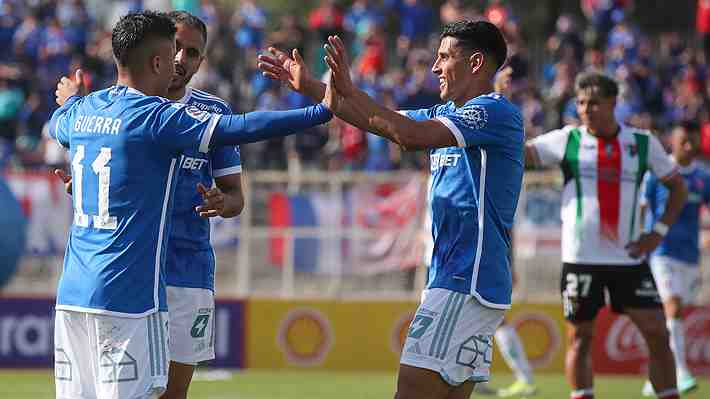 La U dio una exhibición ante Palestino en el duelo de ida de la final regional de Copa Chile