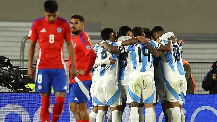 Chile fue aplastado por Argentina, se hunde en las Clasificatorias y el martes ante Bolivia se juega todo