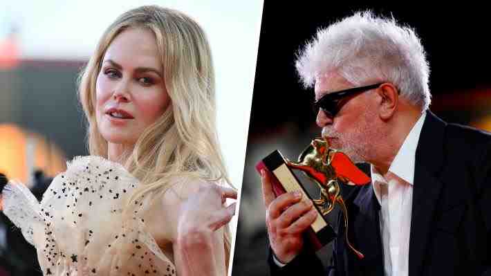 Festival de Venecia: Cinta erótica entrega a Nicole Kidman el premio a mejor actriz y Almodóvar alza su tercer León de Oro