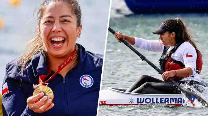 Katherinne Wollermann le da a Chile la medalla de oro en los Juegos Paralímpicos de París 2024