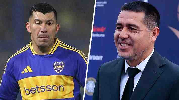 El problema que golpea a Gary Medel en Boca y el tremendo elogio que le dedicó Riquelme para defenderlo