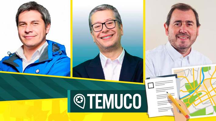 Sepúlveda y Durán vs alcalde Neira: Candidatos de Temuco responden el cuestionario Emol