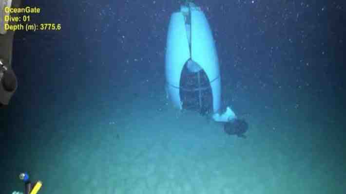 Fotos: Revelan nuevas imágenes del Titán, el submarino que implosionó durante una expedición al Titanic