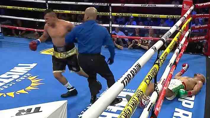 "Lo mandó a dormir": El "devastador" nocaut de boxeador boliviano-español que postulan al mejor del año