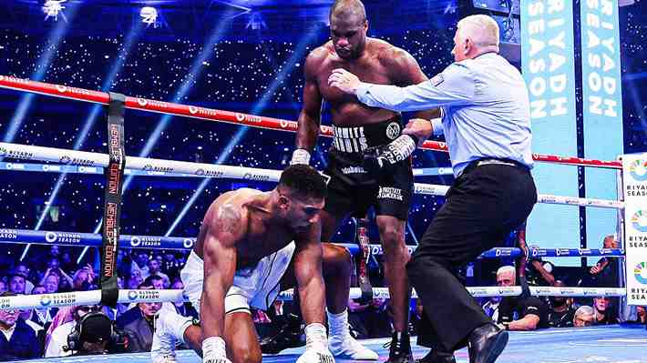 "¿Están entretenidos?" Mira el colosal nocaut de Daniel Dubois ante Anthony Joshua que enloqueció a Conor McGregor
