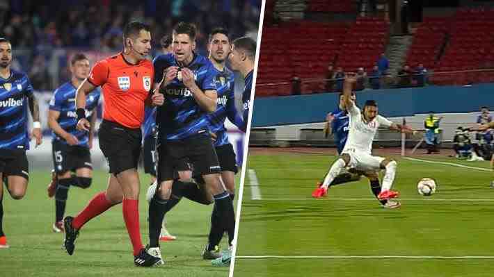 "Un regalo", "terrible": Furia en Huachipato por polémico penal cobrado a la U... Revisa la jugada