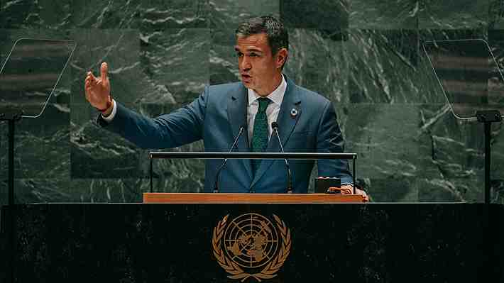 Pedro Sánchez exige ante la ONU que Venezuela haga un recuento transparente de las elecciones presidenciales