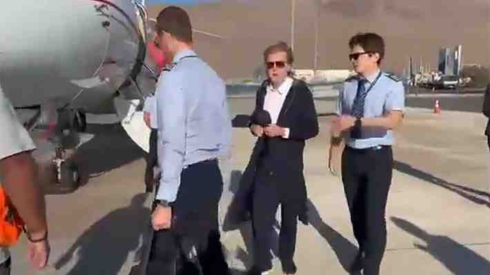 Video: Paul McCartney es visto en Iquique previo al inicio de su gira por Sudamérica