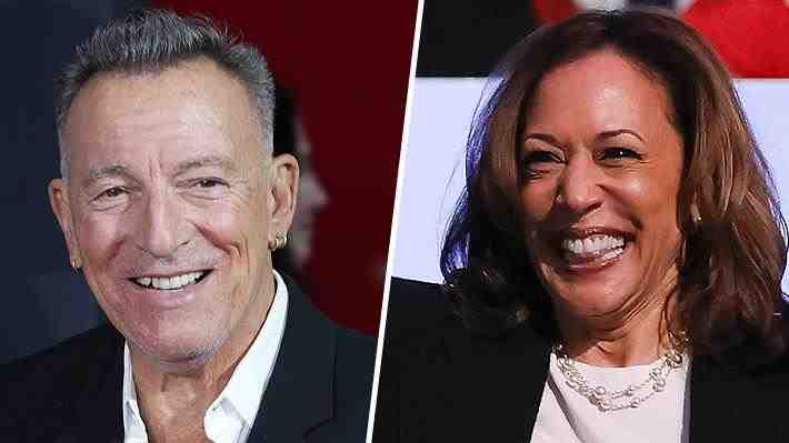 Bruce Springsteen apoya a Kamala Harris como candidata a la Presidencia de EE.UU. 