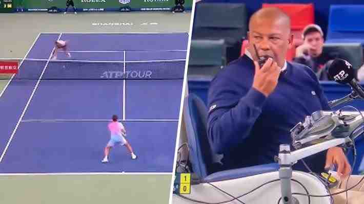 El insólito y grosero error de umpire en el Masters de Shanghai y la furia de Stan Wawrinka