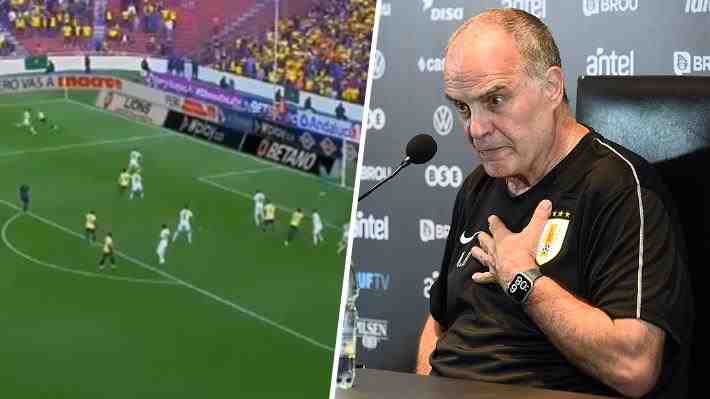 "Me echó la culpa de haber perdido": El video del error que marcó el inicio de los problemas entre figura de Uruguay y Marcelo Bielsa