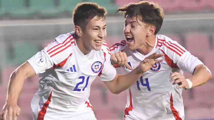 La "Roja" Sub 15 sigue imparable, ahora derrota a Paraguay y gana su grupo en el Sudamericano