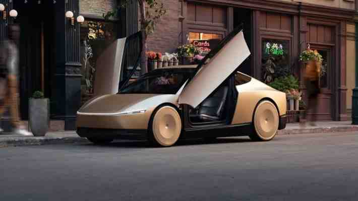 Tesla presenta su primer robotaxi completamente autónomo