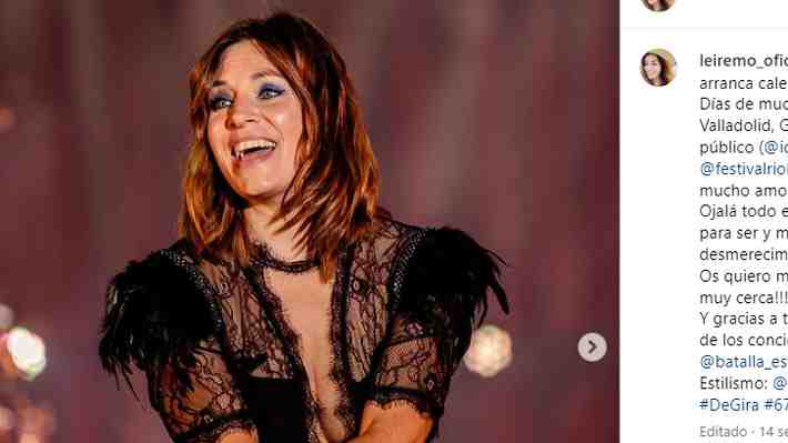Leire Martínez niega haber firmado comunicado sobre su salida de La Oreja de Van Gogh y dice que hablará cuando esté "bien"