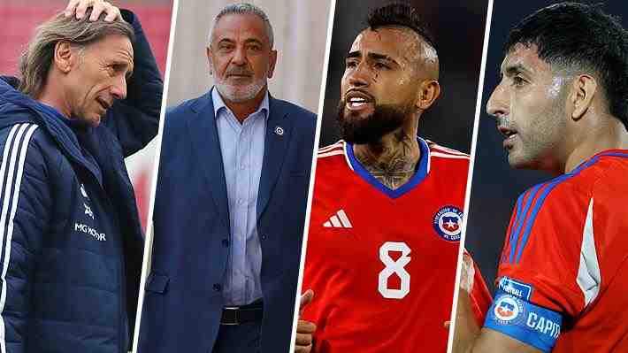 Gareca deja su futuro en duda, la desazón de Milad y la furia de Vidal: Las frases de la derrota de Chile ante Colombia