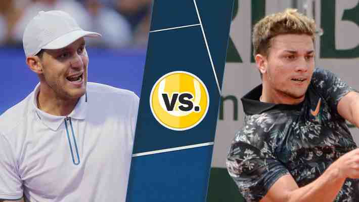 ¡En vivo! Nicolás Jarry juega ante Miomir Kecmanovic, 55 del mundo, en octavos del ATP de Estocolmo