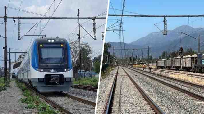 Tren se descarrila en Paine y destruye alambrado: Funciona servicio parcial entre Rancagua y E. Central