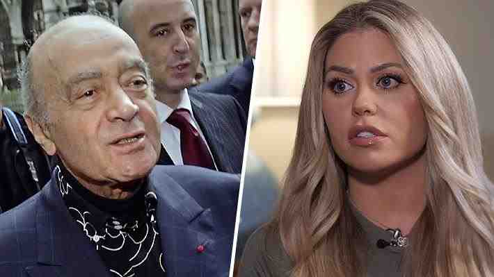 Bianca Gascoigne, hija del exfutbolista Paul Gascoigne, asegura que a los 16 años fue agredida sexualmente por Al Fayed