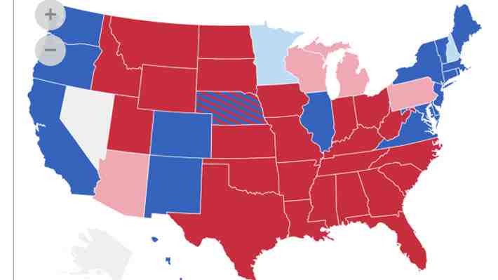 Revive en tiempo real la elección de Estados Unidos