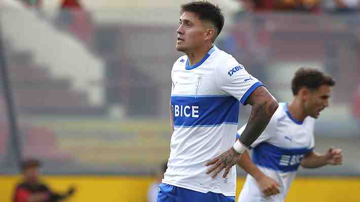 Dos goles, pocos minutos y varias polémicas: El triste adiós de Nicolás Castillo a Universidad Católica