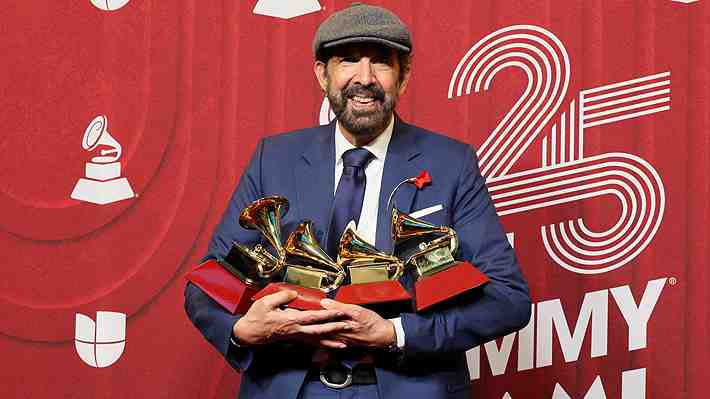 Sorpresas, nostalgia, emoción y música: Grammy Latinos celebraron 25 años con Juan Luis Guerra como el gran ganador