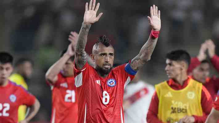 El optimismo de Arturo Vidal pese al empate ante Perú: "Salimos a jugar como lo hacía Chile en sus mejores momentos"