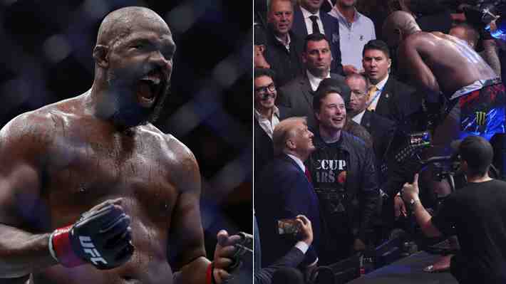 Jon Jones destruye con gran nocaut a Stipe Miocic y "se confirma como el GOAT" de la UFC: Mira el KO y su gesto con Trump que se viraliza