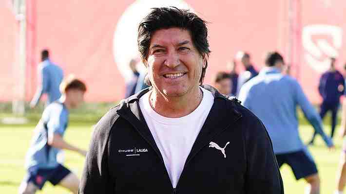 "Va convocado": Iván Zamorano fue al entrenamiento del Sevilla, su ex equipo