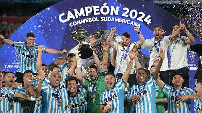 Racing Club de Gabriel Arias venció a Cruzeiro y conquistó la Copa Sudamericana por primera vez