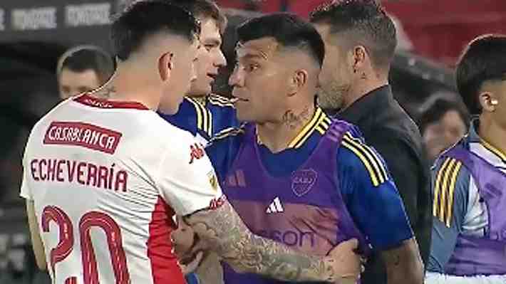 La noche de furia de Gary Medel: Se peleó con hinchas rivales y tuvo tenso cara a cara con su compatriota Rodrigo Echeverría