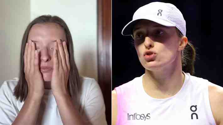 El sentido video de Iga Swiatek tras ser sancionada por doping, la ironía de un ex top 10 y las reacciones en el mundo del tenis