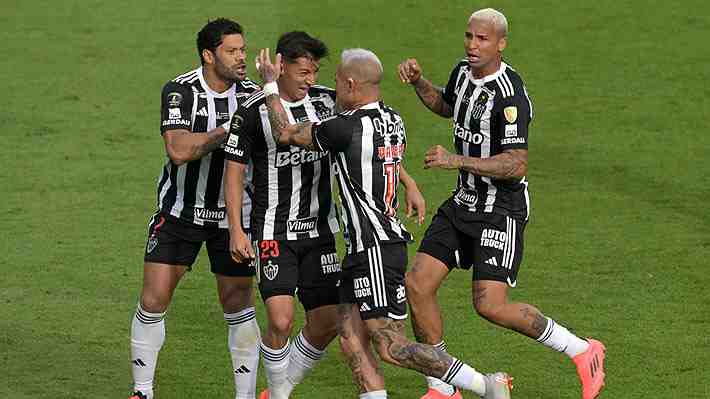 Mira el golazo de Eduardo Vargas en la final de la Libertadores entre Atlético Mineiro y Botafogo