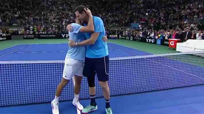 El emocionante discurso de Djokovic que hizo llorar a Juan Martín del Potro en su despedida... Mira las imágenes y los mejores puntos