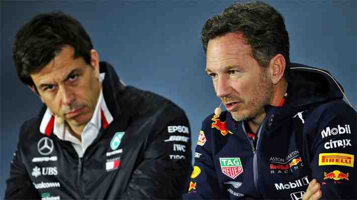 Crece la polémica en la F-1... Pelea entre Verstappen y Russell desata una "guerra" entre los jefes de Red Bull y Mercedes