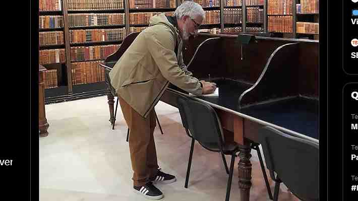 Escritor español se viraliza luego de que nadie fuera a la presentación de su novela: "Se hace duro"