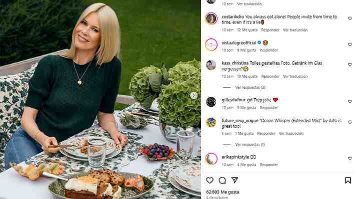 El presente de Claudia Schiffer: La modelo más top de la década del 90 y que ahora vende vajilla desde un castillo