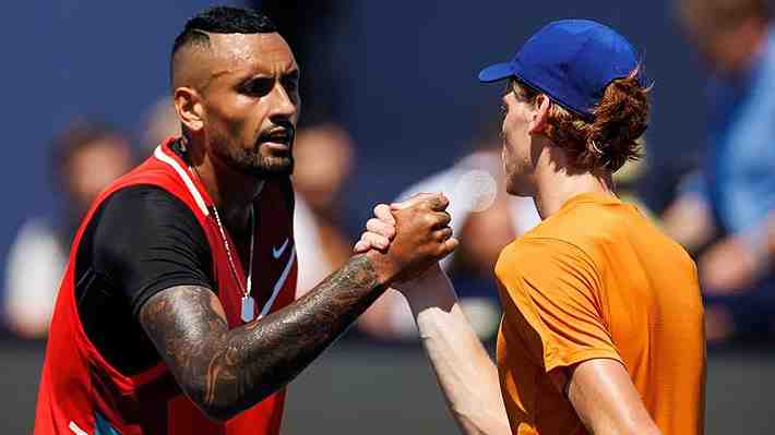 El encendido descargo y la potente amenaza de Nick Kyrgios contra Jannik Sinner por su caso de doping