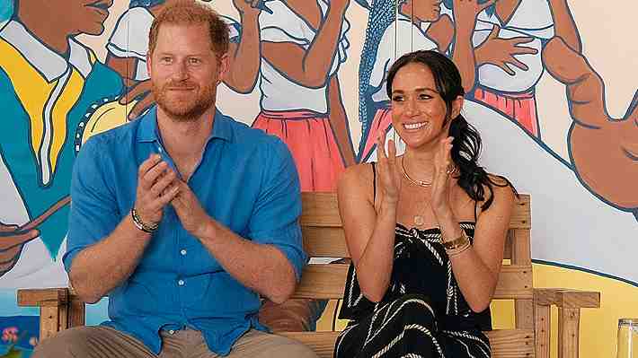 Archie y Lilibet, los hijos de Harry y Meghan, reaparecen en tarjeta de Navidad de los duques de Sussex