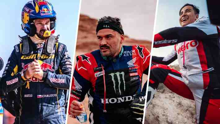 Ahora son solo cuatro: Quiénes son los chilenos que competirán en el Dakar 2025 y cuándo arranca