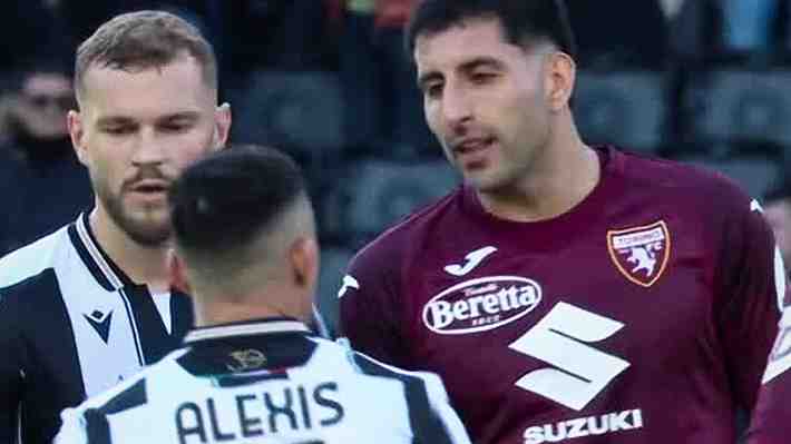 El Udinese y el Torino empataron en duelo de chilenos que tuvo a Alexis Sánchez y Guillermo Maripán en cancha