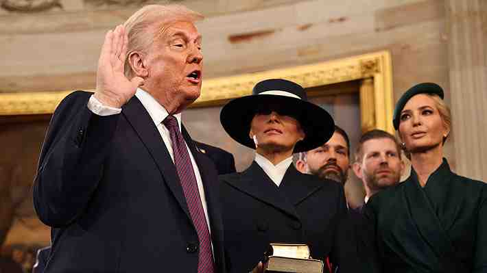 Donald Trump jura como Presidente de EE.UU. e inicia su segundo período en la Casa Blanca