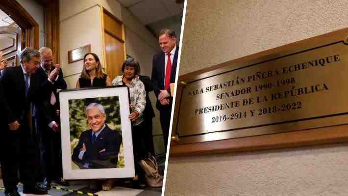 Senado renombra sala donde sesiona la comisión de Hacienda como "Sebastián Piñera"