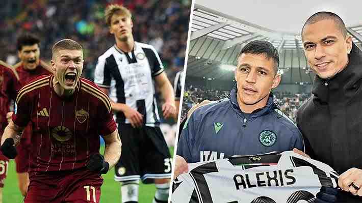 Udinese se hunde con Alexis en cancha y empaña histórico homenaje para el chileno