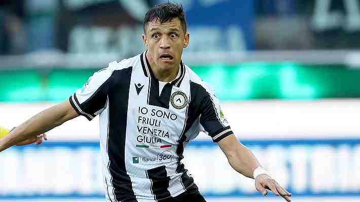 Un histórico del Udinese pide más minutos para Alexis Sánchez y compara al chileno con dos cracks legendarios