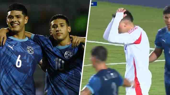 Chile cayó con Paraguay en el Sudamericano Sub 20 y Damián Pizarro se perdió un gol increíble